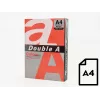 Colour paper Double A, 80g, A4, 500 sheets, Red