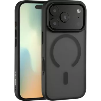 Renkforce iPhone 17 Pro Black Transparent backcover Backcover Apple 17 (RF-6830726)