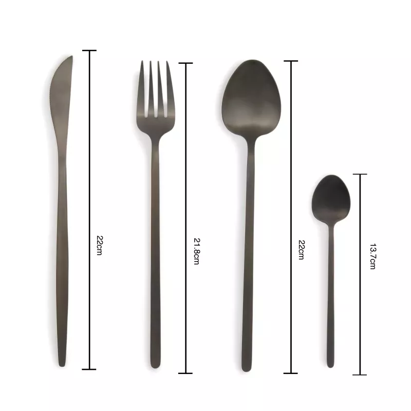 Cutlery set Salter BW12422EU7 16-piece stainless steel dishwasher safe
