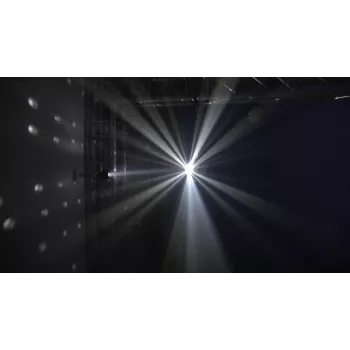 Mirror Ball Set EUROLITE 300 mm with LED Spot — 300 mm disco mirror ball kit