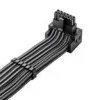 CableMod C-Series Pro Cable Assembly Variant B 90cm 16-pin to 4×8-pin PCIe Carbon