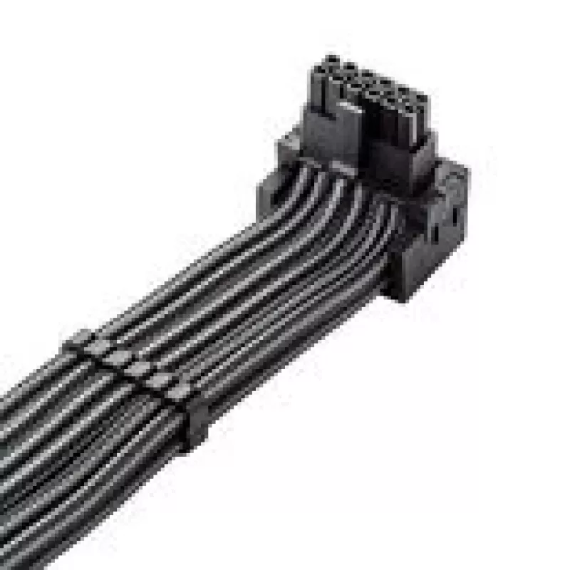 CableMod C-Series Pro Cable Assembly Variant B 90cm 16-pin to 4×8-pin PCIe Carbon