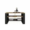 Coffee table top e shop STOLIK KAWOWY ŁAWA MODERN 4P SLIM Dąb Artisan / black frezy
