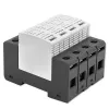 Surge protector QOLTEC 52588 AC 4P 420V T2 C — 4-pole AC surge arrester, 420 V, Type 2
