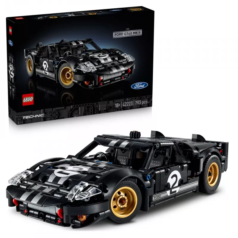 LEGO TECHNIC 42223 1966 Ford GT40 MKII Race Car