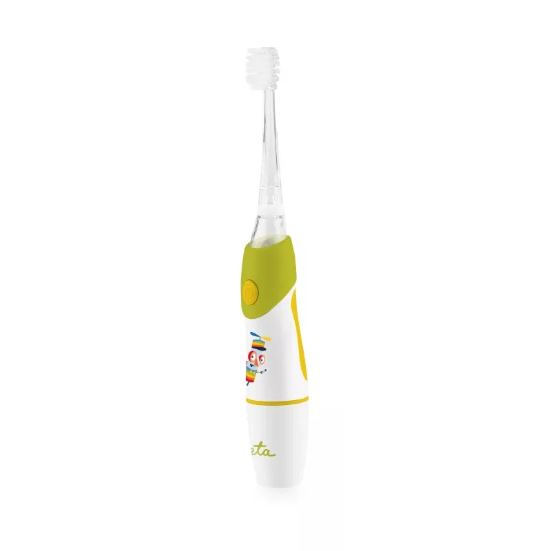 Child sonic toothbrush ETA SONETIC battery-powered green 1 handle + 1 brush head 160 mm