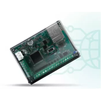 Notification module SATEL ETHM-A for security alarm systems, 12 V, 80 mA, 83×26×60 mm
