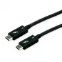 ROLINE USB cable 0.8 m USB 3.2 Gen 1 40000 Mbit/s Black