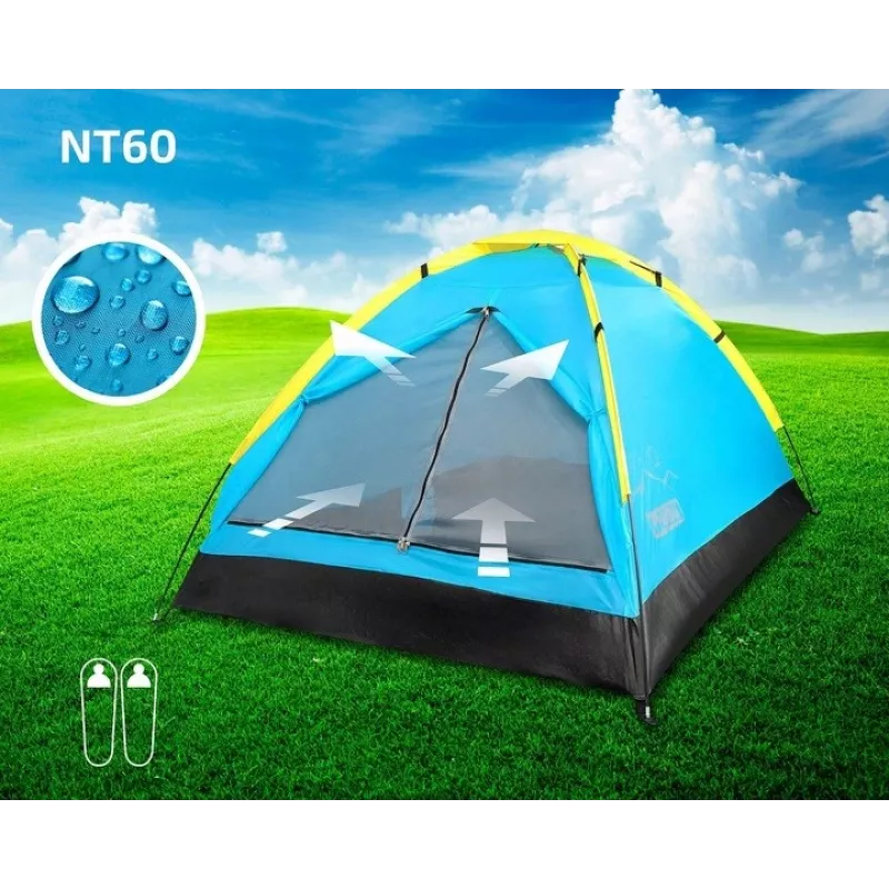 Tent PROMIS NT60 2-person camping igloo waterproof with mosquito net