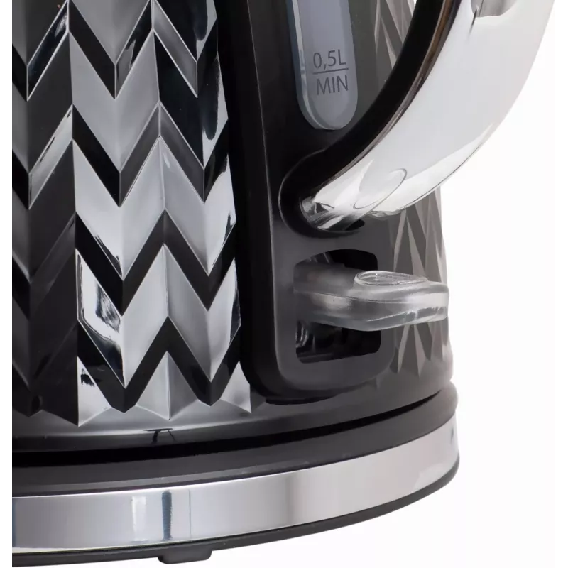 ELDOM NELA kettle, 1.7 l capacity, 2000 W power, black