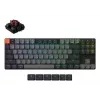 Mechanical keyboard Keychron K1X-B3 — 80% form factor, USB + Bluetooth, QWERTY English, 87 keys, RGB, Grey