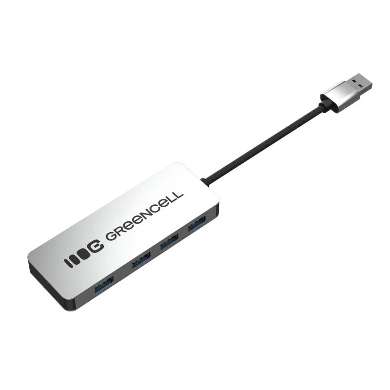 USB hub Green Cell HUB-GC-A4A — 4-port USB-A 3.0 hub