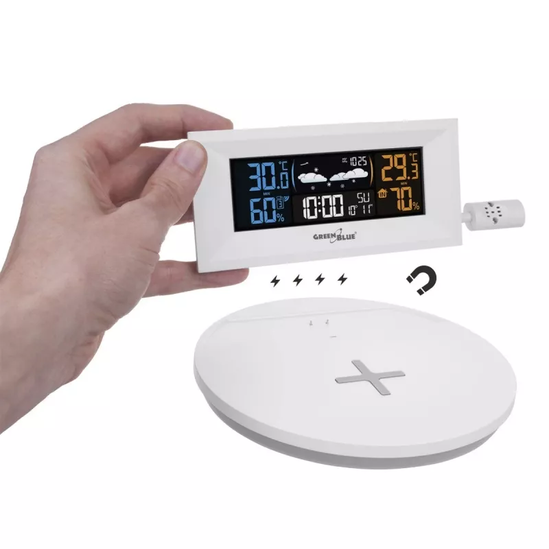 Wireless weather station with Qi GB213