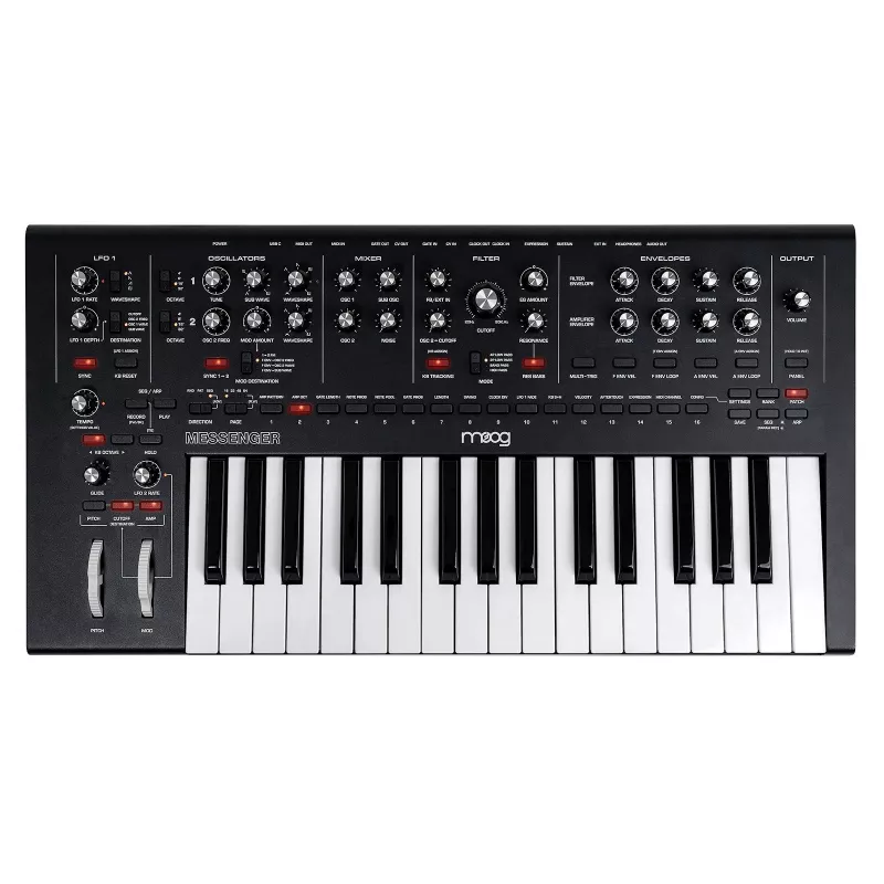 Analog synthesizer Moog MOOG MESSENGER — monophonic desktop instrument