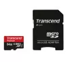 Flash Memory Transcend 64GB MicroSDXC UHS-I TS64GUSDU1