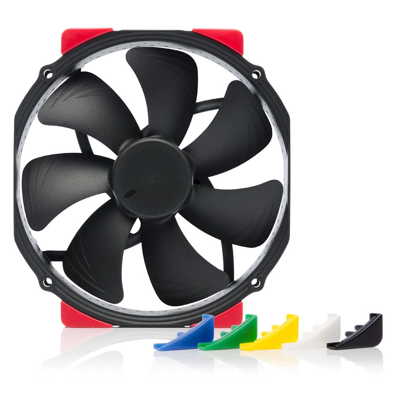 Computer case fan Noctua NF-A15 HS-PWM chromax.black.swap 150 mm, PWM, 300–1500 RPM, 140.2 m³/h, 24.6 dB