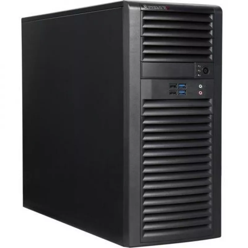 Supermicro - SuperChassis 732D4-903B (black) - Tower - E-ATX 900 Watt Black USB/Audio