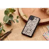 Phone case man and wood for iPhone 11 Pro — mono triangle black, protective hard shell