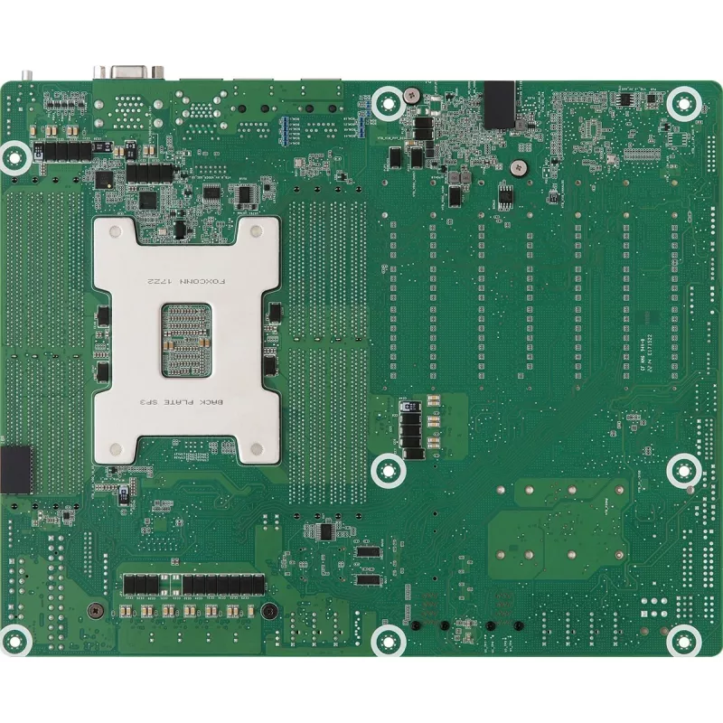 Server motherboard ASRock ROMED8-2T/BCM, AMD EPYC 7003, Socket SP3, ATX, 8× DDR4 DIMM, 3× RJ-45, 10× SATA III, 7× PCIe x16 Gen4