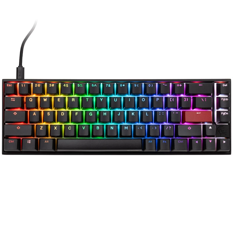 Ducky Mecha Pro SF keyboard Gaming USB US English Black