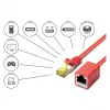 Goodconnections 8070VR-010R Ethernet Patch Cable Red