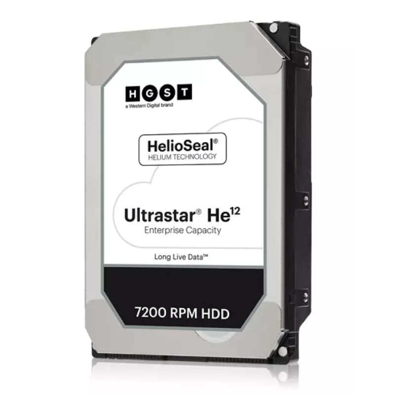 HDD Western Digital 12 TB 3.5 inch Serial ATA III Ultrastar He12