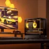 Computer case Jonsbo D200 midi-tower mATX tempered glass mini temp display black