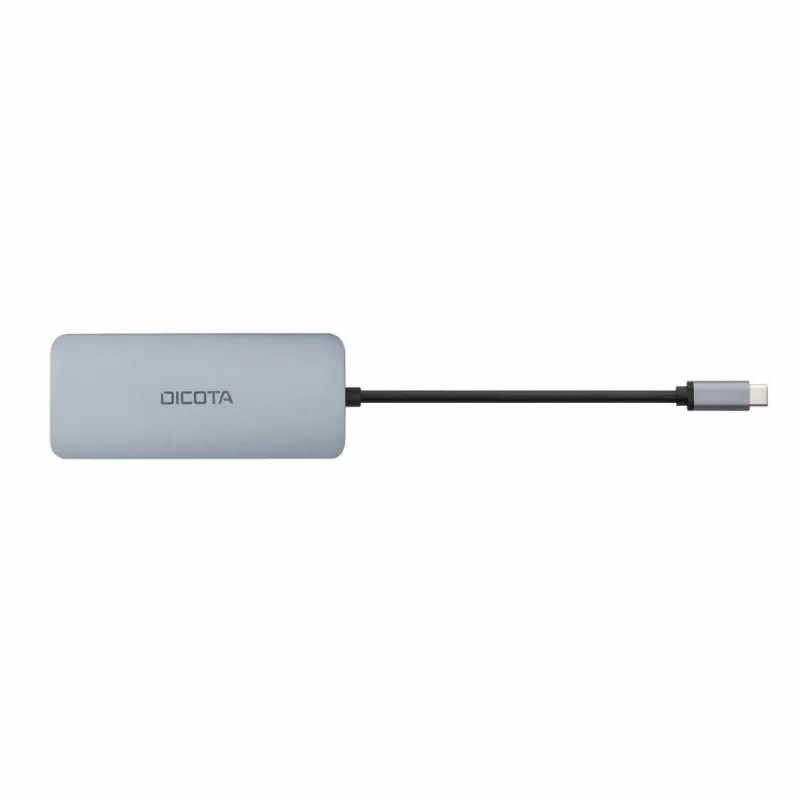 Dicota USB-C 8-in-1 Multi Hub 4K PD 100W silver