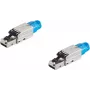 RJ45 connector ShiverPeaks BS08-45004-2 Cat 8.1 field-configurable metal