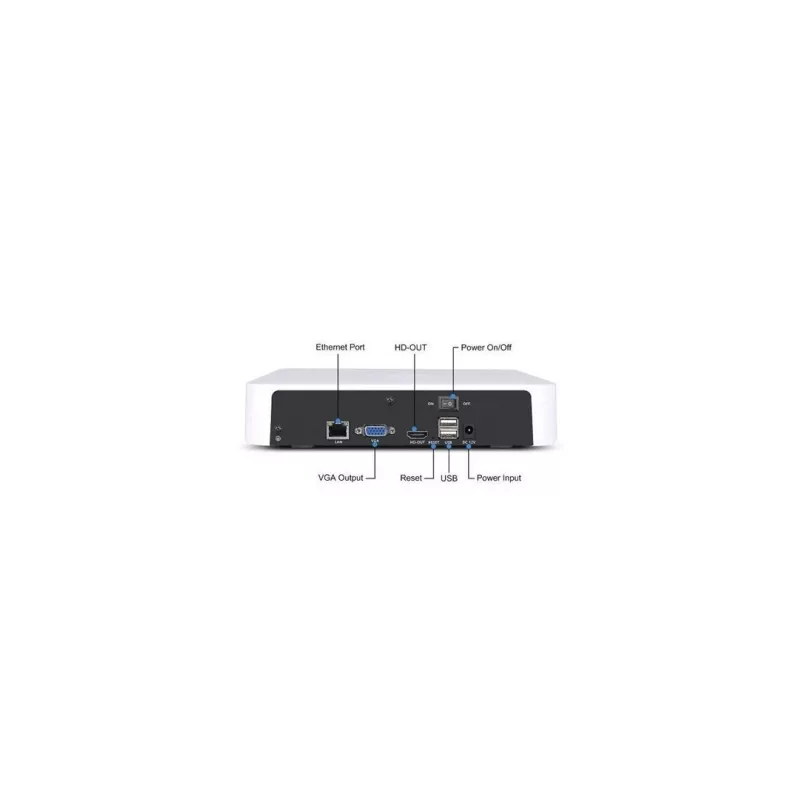 Foscam FN8108H 8-channel 5MP network video recorder, white