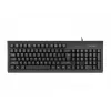 Wired full-size keyboard NATEC MORAY Home/Office USB QWERTY US International Black, 104 keys, numeric keypad