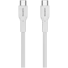 CANYON cable OnWire 60CL C-C 60W COLOR Braided 1m White
