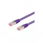 Wentronic Goobay CAT 6 Patch Cable, S/FTP (PiMF), Violet, 30 m - LSZH Halogen-Free, Copper (93542)