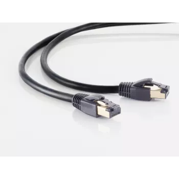 Networking Cable S/CONN 08-41045 Black 3m Cat8.1 F/FTP