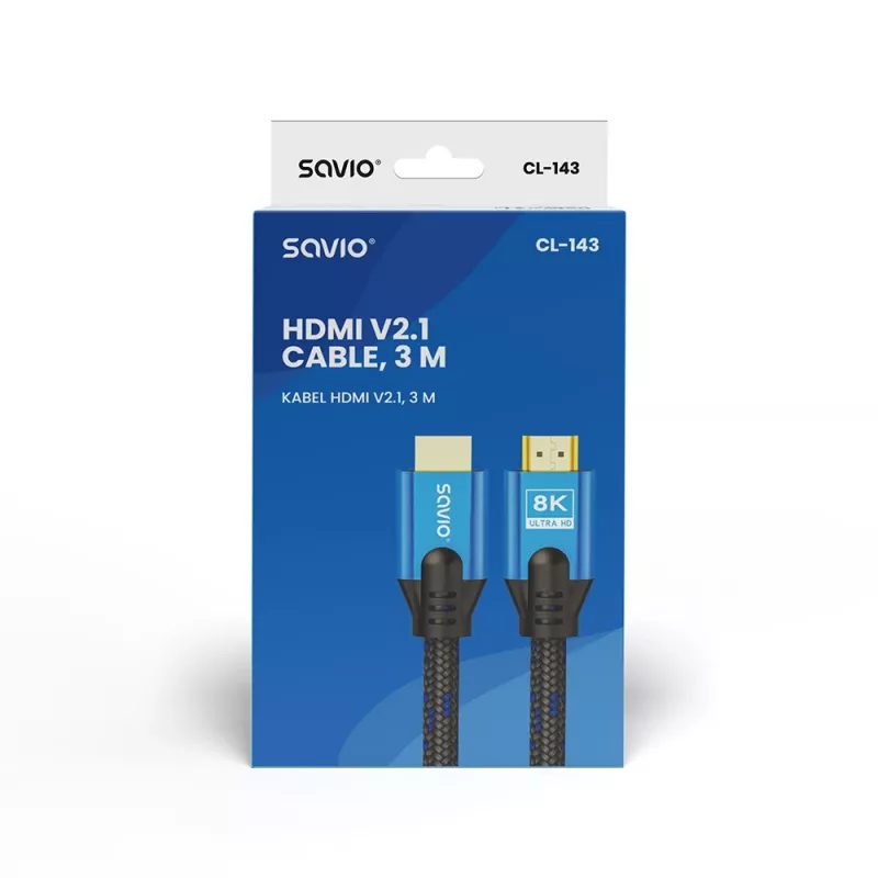HDMI Cable Savio CL-143 3m