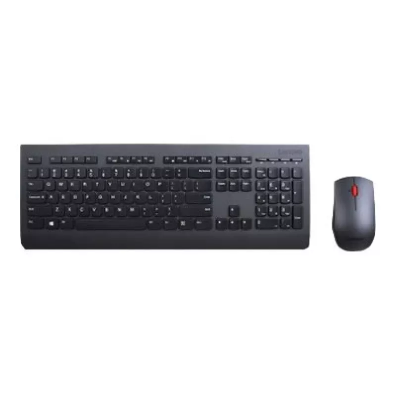 Lenovo 4X30H56829 keyboard Mouse included Universal RF Wireless QWERTY US English Black