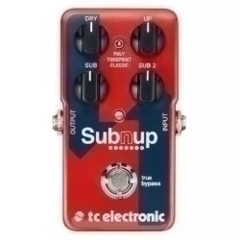 Polyphonic Pitch Shifter Octaver pedal TC Electronic Sub 'N' Up (model 000-DDQ00-00010)