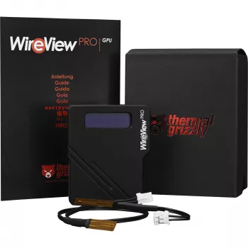 Thermal Grizzly 90° WireView Pro Reverse – GPU power monitor, 12VHPWR (TG-WV-90-P-H1R)