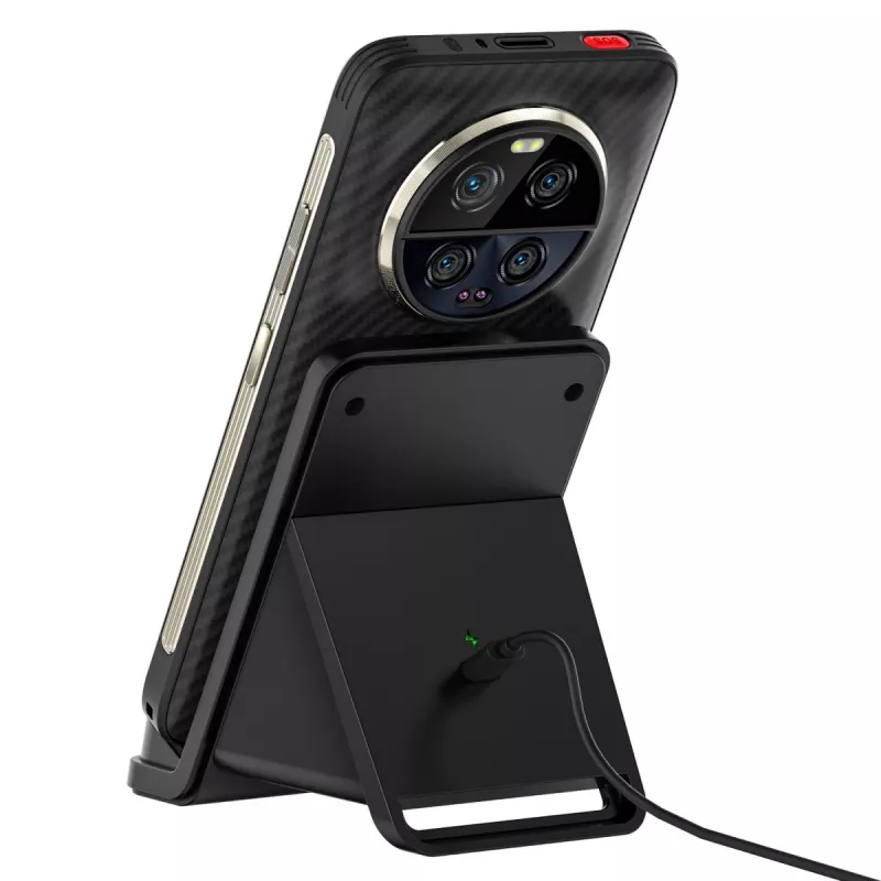 UleFone indoor smartphone charger WCS01 — 50W USB Type-C, wireless fast charging, black