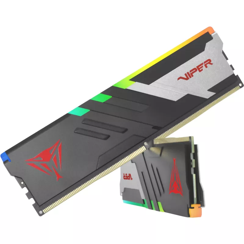 Patriot Viper Venom RGB PVVR532G720C34K DDR5-7200 32 GB (2x 16 GB) CL34 memory kit, Intel XMP 3.0, Black