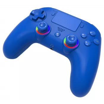 Wireless LED Controller SUBSONIC SA5639-3 for PS4 and PC, blue wireless gamepad