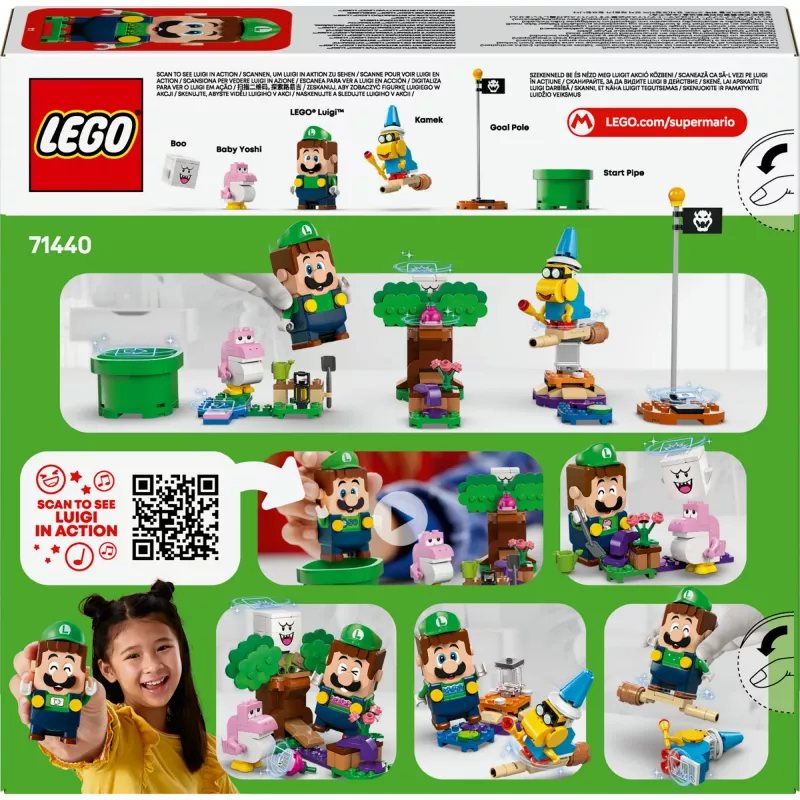 Construction Toy LEGO 71440 Super Mario Interactive LEGO Luigi figure set