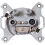 Antenna Socket ShiverPeaks 83906-1L BK+2 SAT — coax wall outlet for terrestrial and two satellite connections