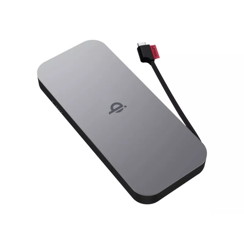 Lenovo 40ALLG1WWW power bank Lithium-Ion (Li-Ion) 10000 mAh Wireless charging Black