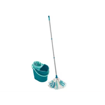 LEIFHEIT 52106 mop Cotton, Fiber Dry&wet Blue, White