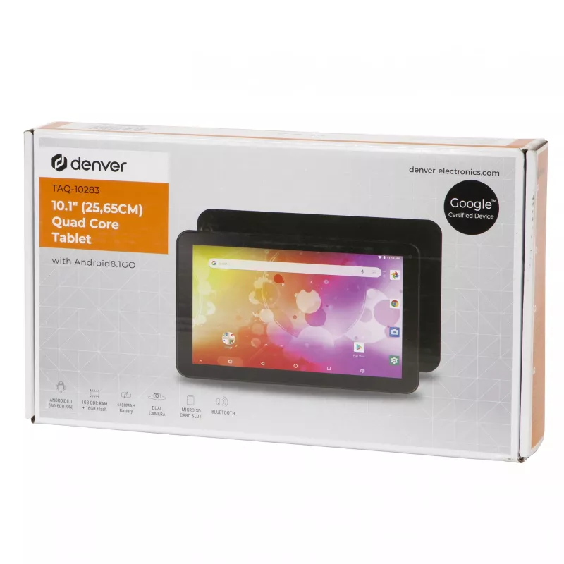 Tablet Denver TAQ-10283 10.1 inch 1.2 GHz 1 GB RAM 16 GB Android 8.1