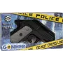 Toy metal police pistol Pulio model 15546/6 — realistic design, durable construction