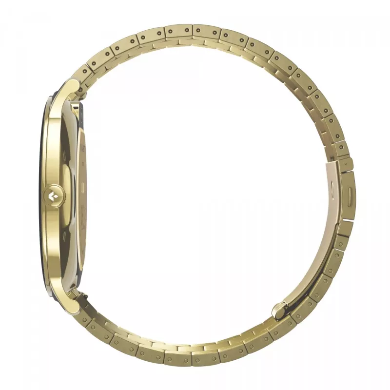 Smartwatch Garett Verona 2 Gold Steel with Bluetooth and Heart Rate Monitor