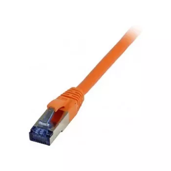 Patch cable RJ45 - CAT6A 500Mhz - 0.5m - orange - S-STP(S/FTP) - TPE/LSZH(Superflex) - AWG26 - Syner