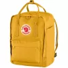 Backpack Fjällräven Kanken Laptop 13 inch — Casual city backpack, Yellow, 250×160×350 mm, Polyamide/PP/Vinyl